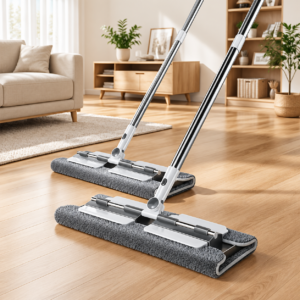 Wet and Dry Chenille Flat Floor Mop